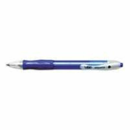 BIC AMERICA VLG11 BLU Velocity Ballpoint Retractable Pen, Blue Ink, Medium, Dozen YYAZ-BICVLG11BE
